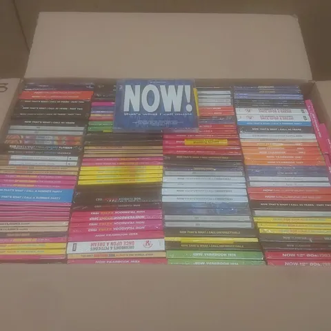 BOX OF APPROX 100 BRAND NEW MUSIC CDS TO INCLUDE;
