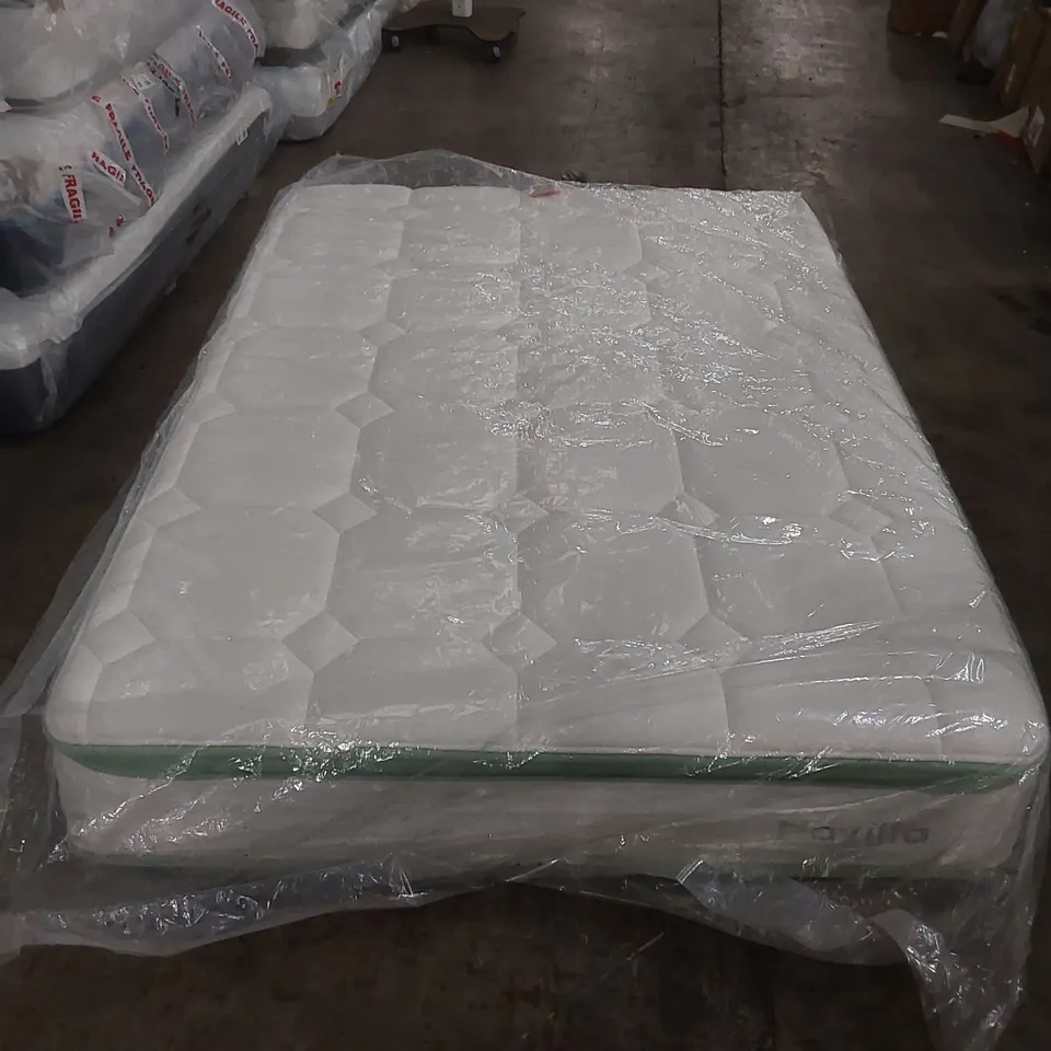 QUALITY BAGGED NOVILLA 25CM ORTHO MEMORY FOAM POCKET SPRUNG ZONED MATTRESS - 4'6 DOUBLE