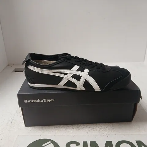ONITSUKA TIGER MEXICO 66 BLACK WHITE UK 10