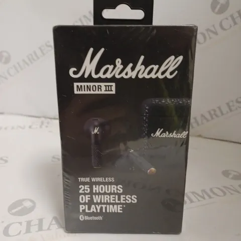 BOXED SEALED MARSHALL MINOR III TRUE WIRELESS EARPHONES