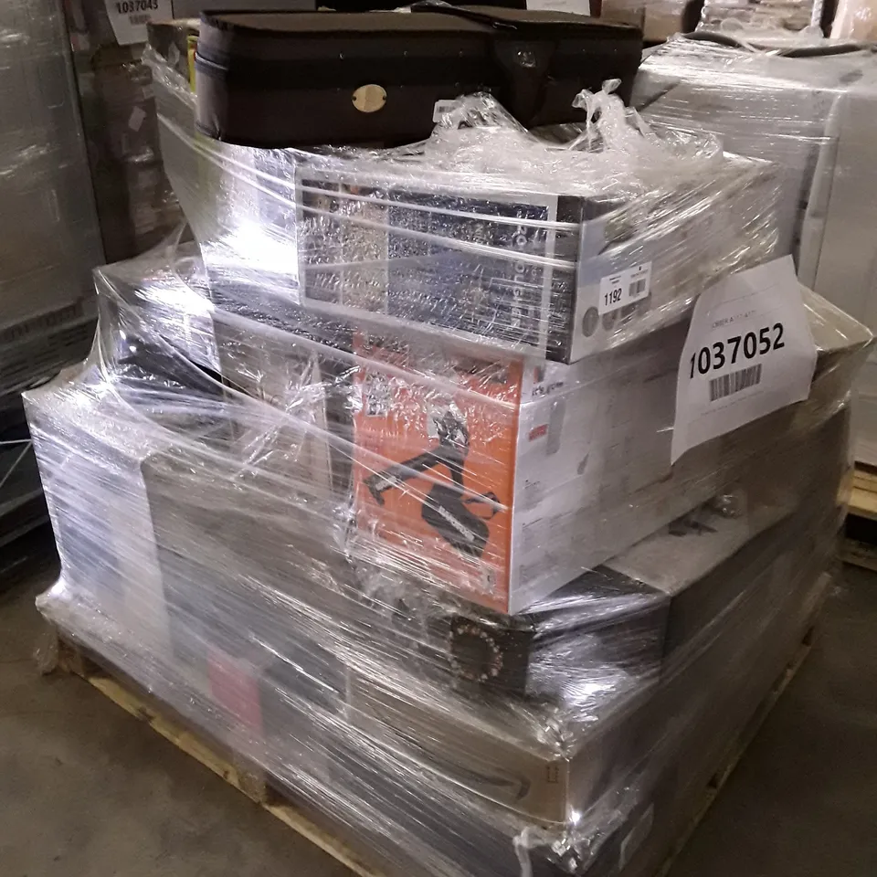 PALLET OF APPROXIMATELY 37 ASSORTED HOUSEHOLD & ELECTRICAL ITEMS INCLUDING