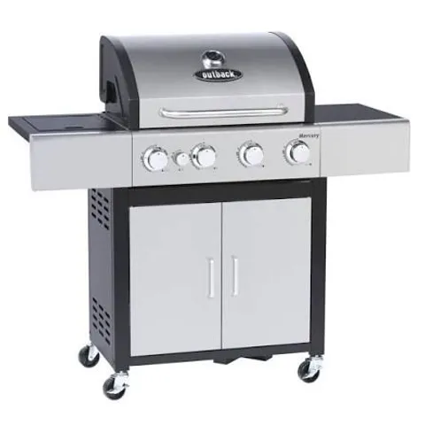 BOXED MERCURY 4 BURNER – STAINLESS STEEL