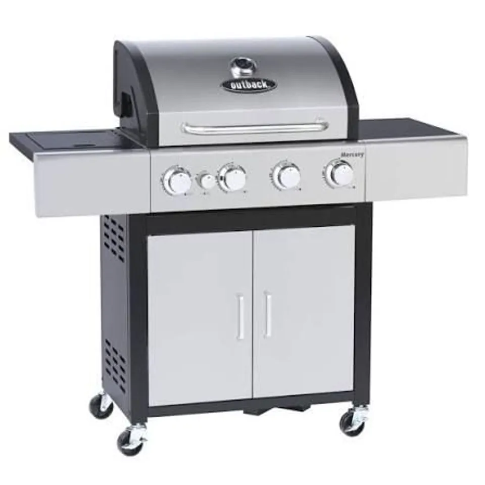 BOXED MERCURY 4 BURNER – STAINLESS STEEL