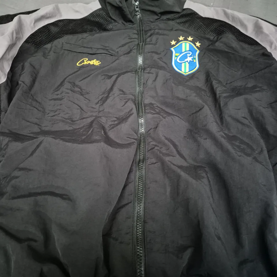 CORTIEZ BLACK BRAZIL STYLE JACKET - SMALL