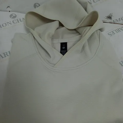 LULULEMON TEXTURED SPACER PULLOVER HOODIE - SIZE LARGE