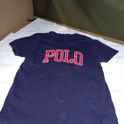 POLO RALPH LAUREN PURPLE T-SHIRT SIZE L 
