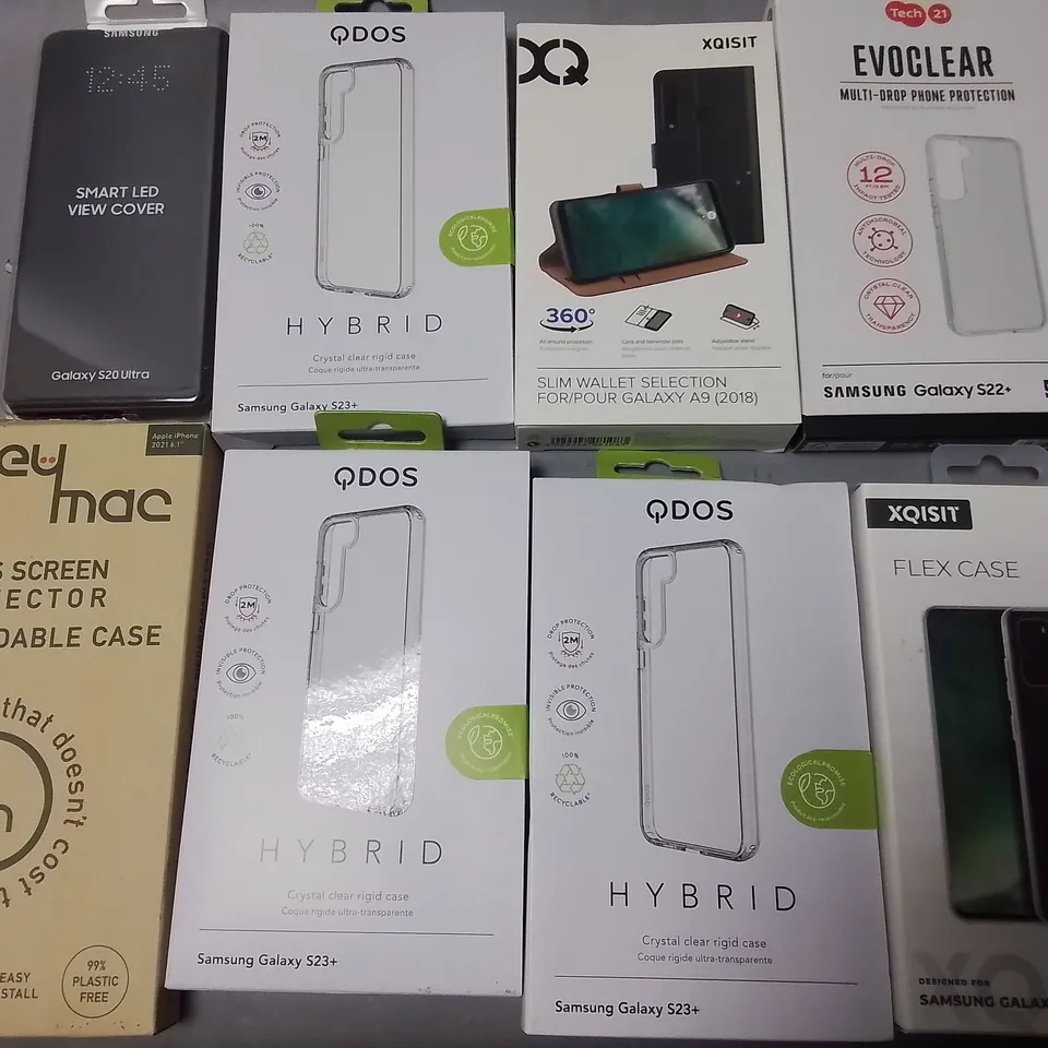 LOT OF APPROXIMATELY 60 ASSORTED MOBILE PHONE CASES AND SCREEN PROTECTORS