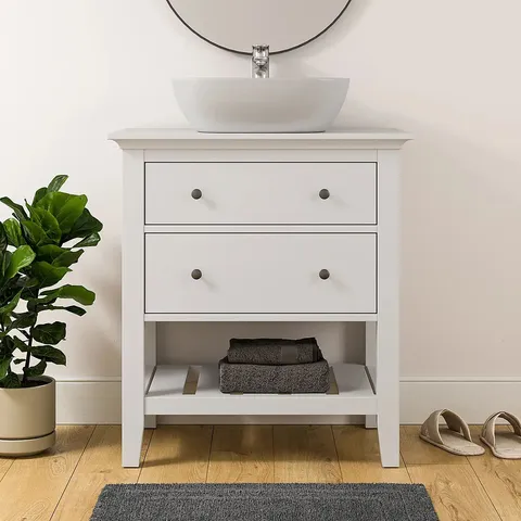 BOXED LYNTON VANITY UNIT - WHITE (1 BOX)