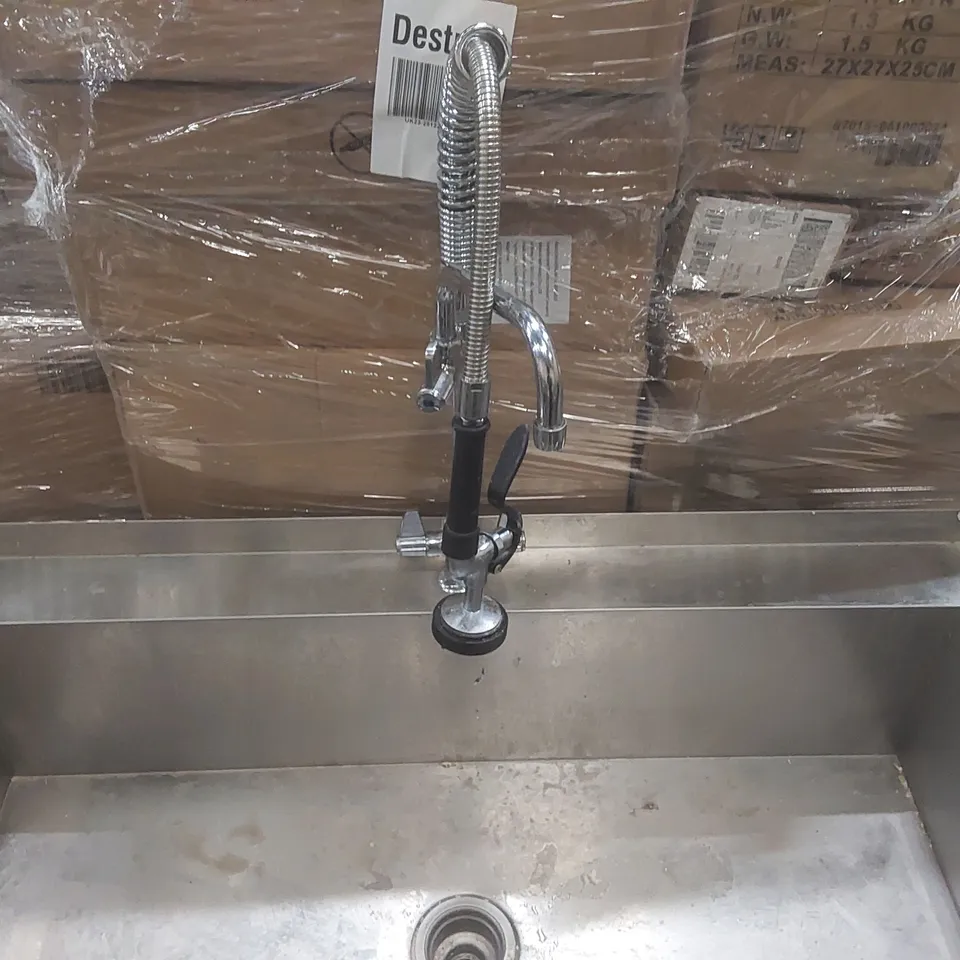 ADEXA COMMERCIAL STAINLESS STEEL SINK WITH TAP