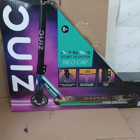 BOXED ZINC NEOCAP PRO SERIES STUNT SCOOTER