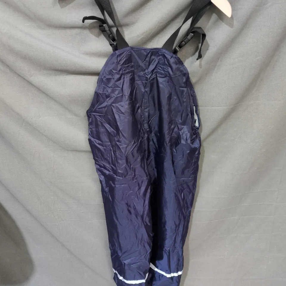 KIDS' NAVY SNOWSUIT WITH ADJUSTABLE STRAPS – UK 9-11 (EU 140)