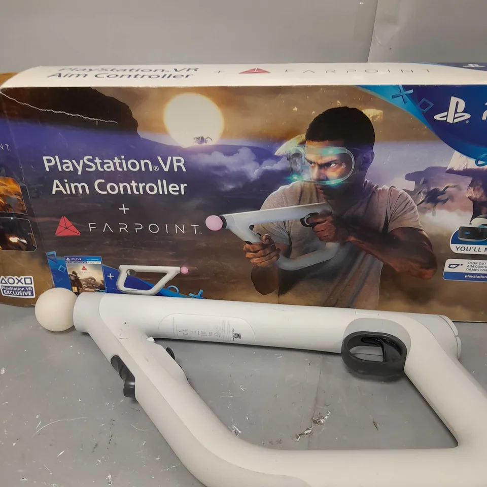 SONY PLAYSTATION 4 VR AIM CONTROLLER - WHITE