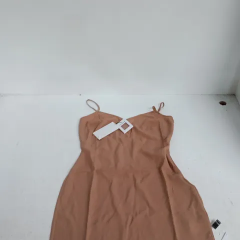 NADINE MERABI DRESS - DUSTY PINK, UK 10 (US 6, EUR 38)