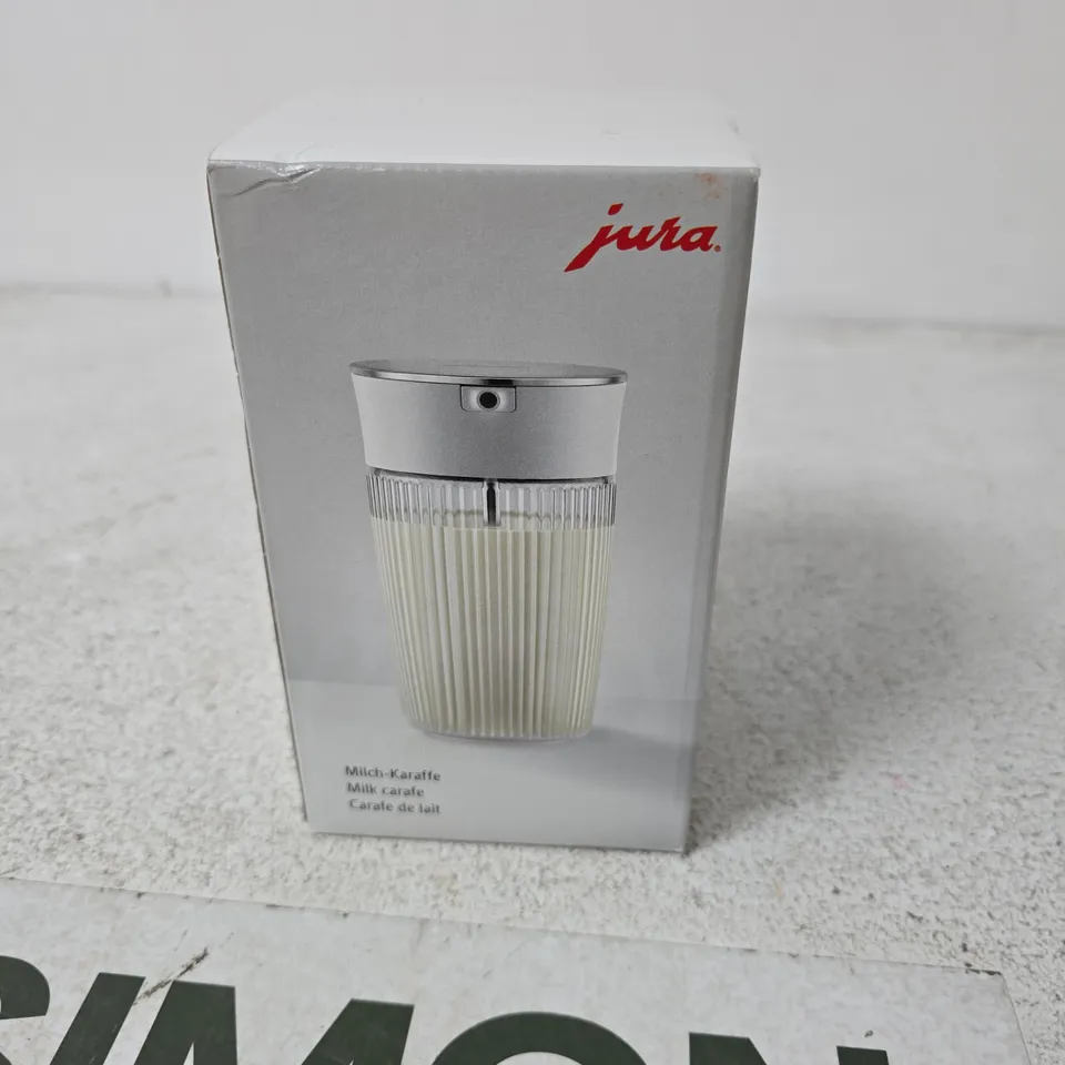 JURA MILK CARAFE FOR COFFEE MACHINES – BOXED