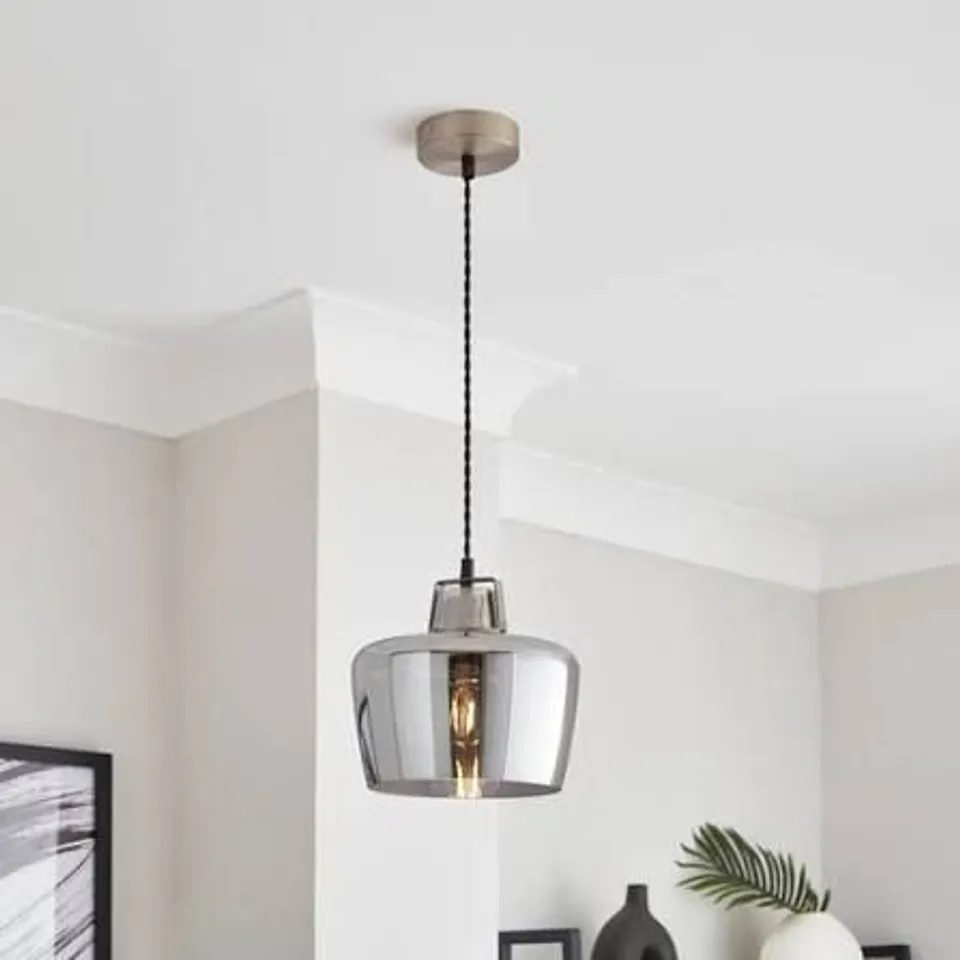 BOXED AUBURN MODERN ADJUSTABLE CEILING LIGHT