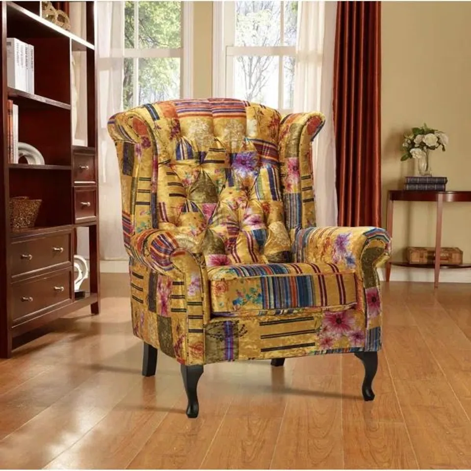 BOXED DANAYE WINGBACK CHAIR