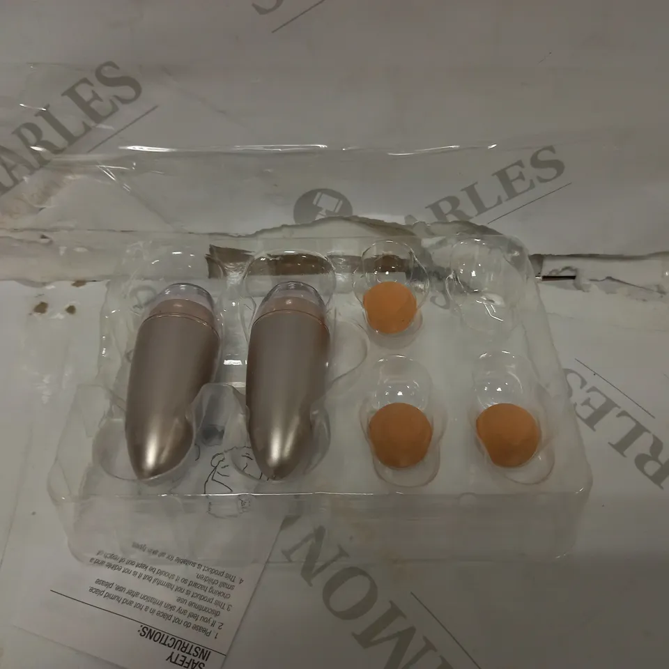 SIMPLY BEAUTY VOLCANIC FACE ROLLERS WITH 2 SPARE BALLS