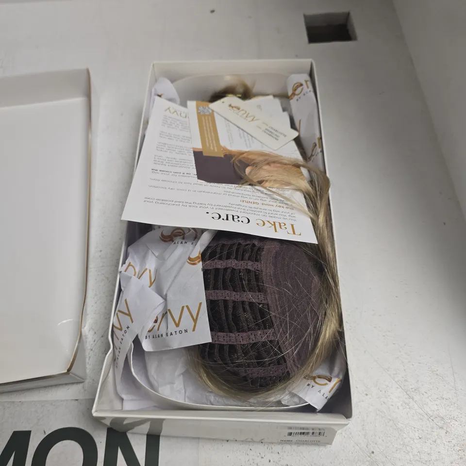 ENVY BY ALAN EATON WIG – READY-TO-WEAR, BOXED CHARLOTTE IN SPARKLING CHAMPAGNE