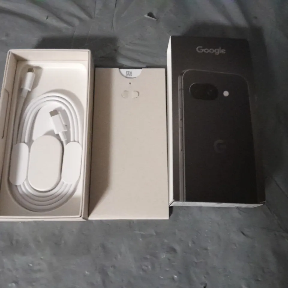 BOXED GOOGLE PIXEL 9A 5G 128GB IN OBSIDIAN 