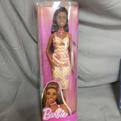 BARBIE FASHION DOLL – FLORAL DRESS, BOXED