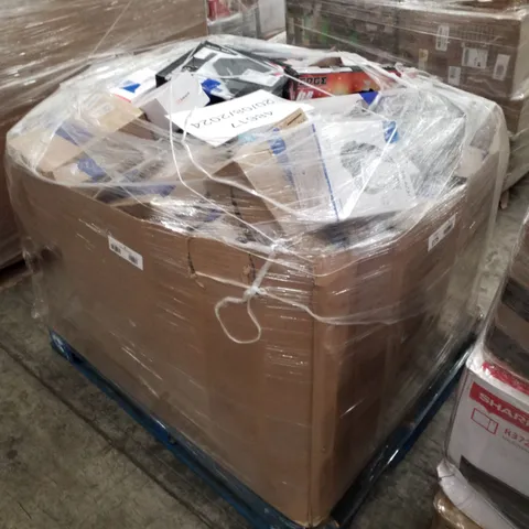 PALLET OF APPROXIMATELY 200 UNPROCESSED RAW RETURN HOUSEHOLD AND ELECTRICAL GOODS TO INCLUDE;