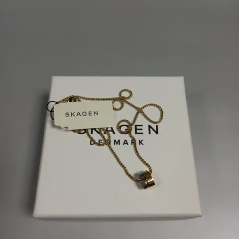 BOXED SKAGEN DROP PENDANT NECKLACE 