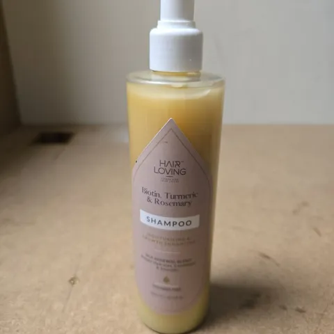 HAIR LOVING BIOTIN, TURMERIC & ROSEMARY SHAMPOO – PUMP BOTTLE