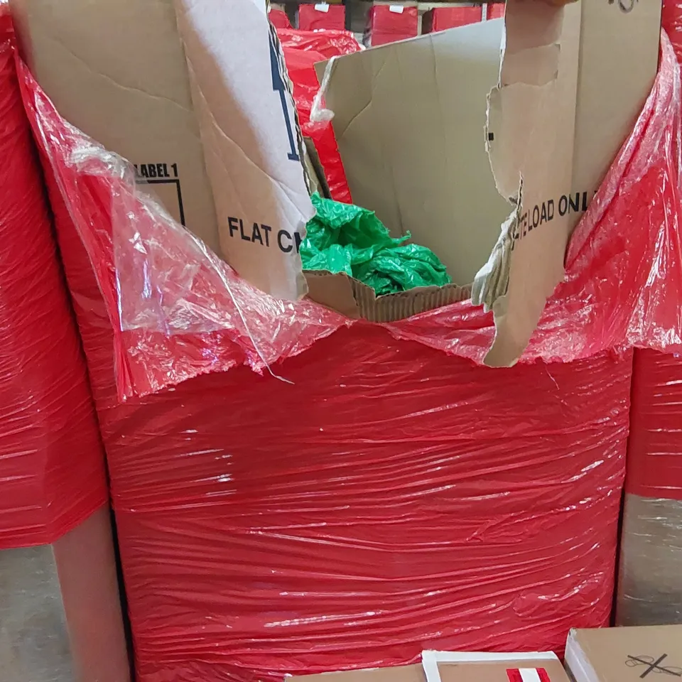 PALLET OF ASSORTED ITEMS INCLUDING: SOUNDBAR, VACUUM CLEANER, COOKER HOOD, BAR CHAIR