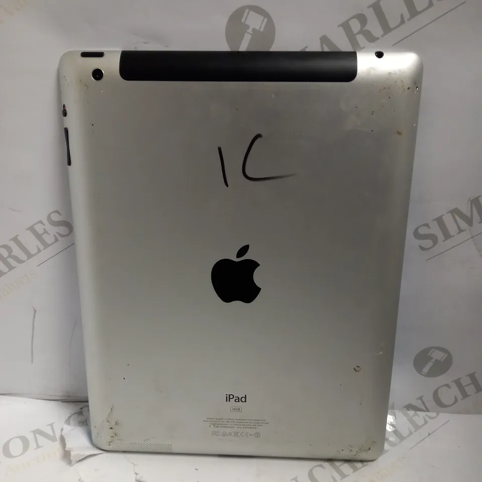 APPLE IPAD MODEL A1430 16GB