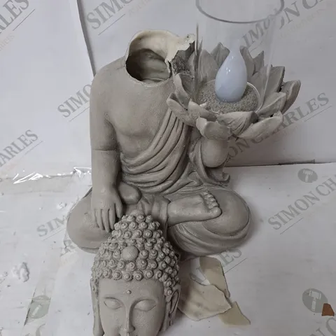 GARDEN REFLECTIONS BUDDHA SOLAR LIGHT