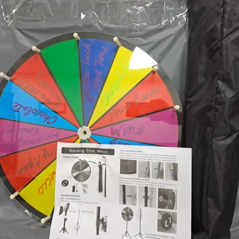 BOXED UNBRANDED STANDING PRIZE WHEEL