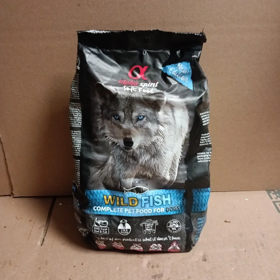 ALPHA SPIRIT SOFT FOOD WILD FISH COMPLETE PET FOOD FOR DOGS 1.5KG