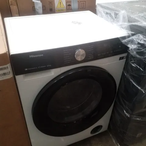 HISENSE 3S SERIES WD3S8043BW3 8KG WASH, 5KG DRY, 1400 SPIN WASHER DRYER - WHITE