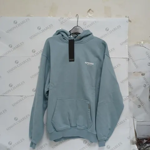 REPRESENT OWNERS CLUB HOODIE - POWDER BLUE SMALL