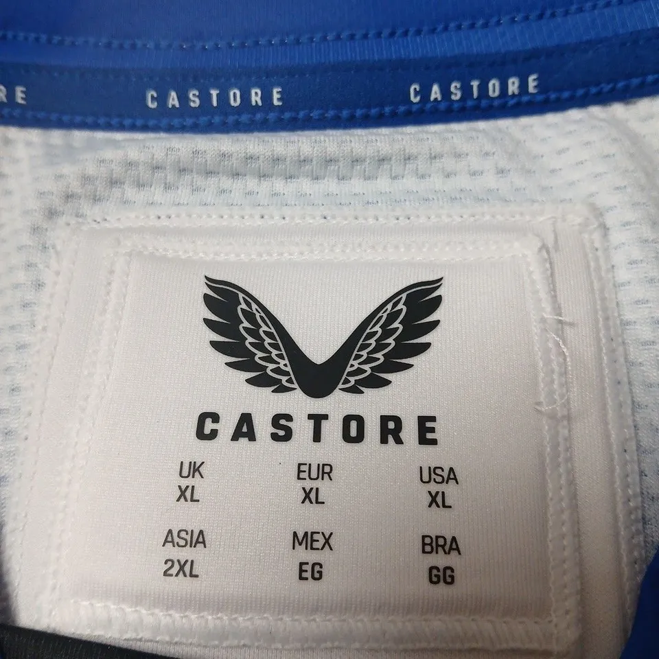 CASTORE MEN’S BATH RUGBY JERSEY – BLUE, UK XL