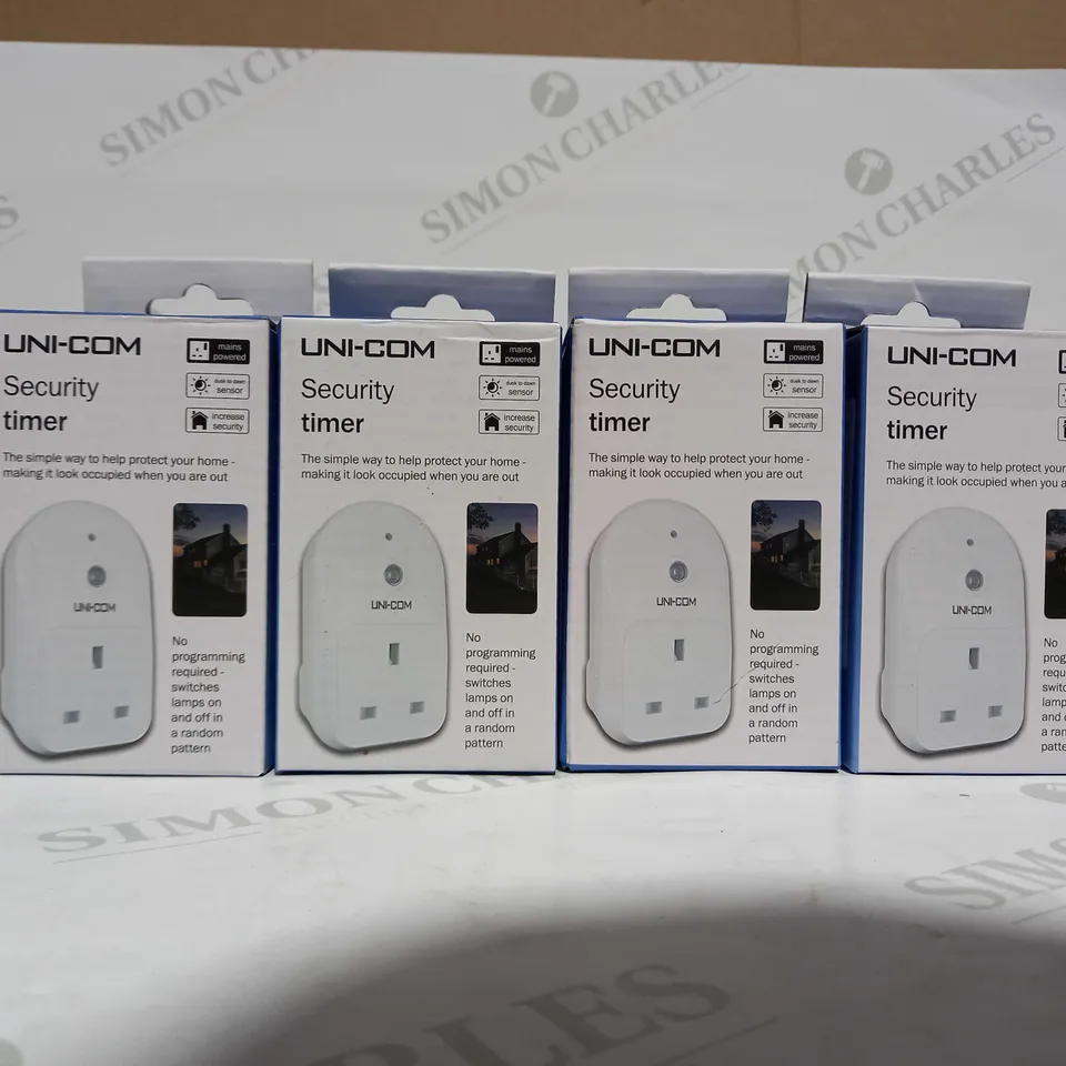 UNI-COM SET OF 4 SECURITY TIMERS