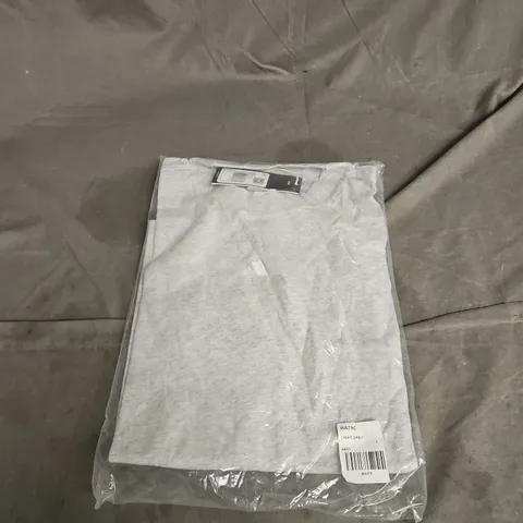 ADIDAS WOMENS ESSENTIALS 3-STRIPE BOYFRIEND TEE IN GREY SIZE L