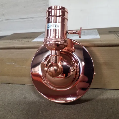 BOXED YARMOUTH STEEL ARMED SCONCE