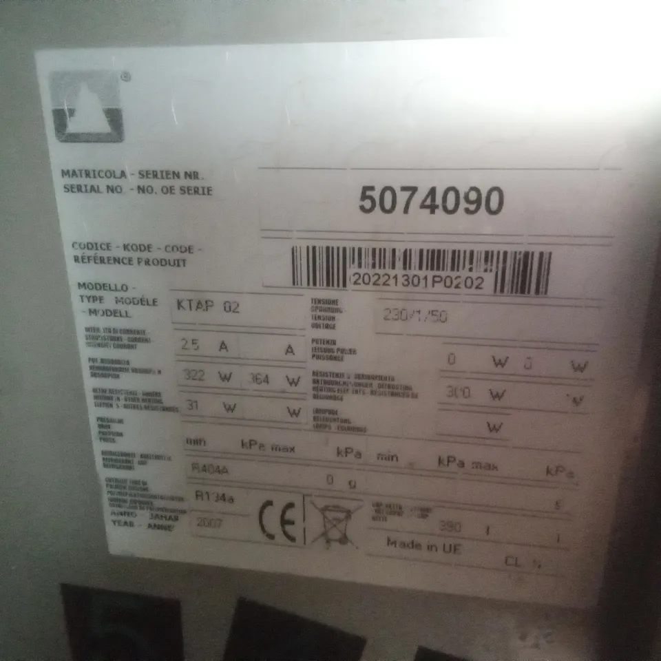 4 DRAWER CHILLER WITH WORKSPACE