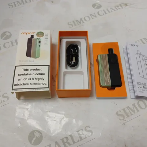 BOXED ASPIRE FLEXUS BLOK WITH USB CABLE AND MANUAL