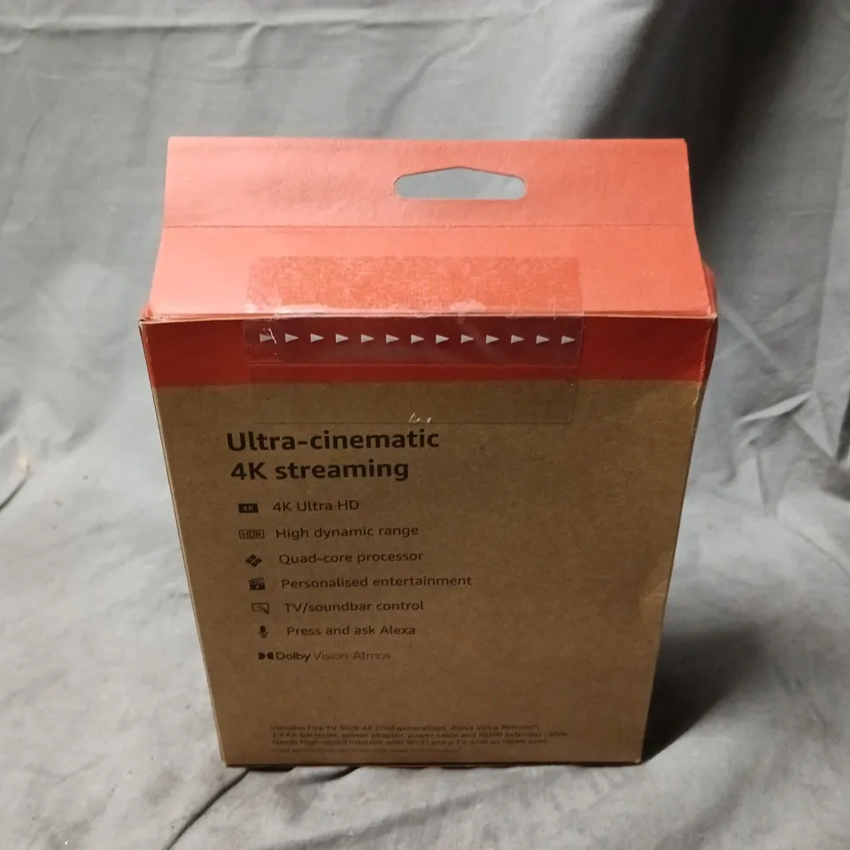 AMAZON FIRE TV STICK 4K – BOXED AND SEALED