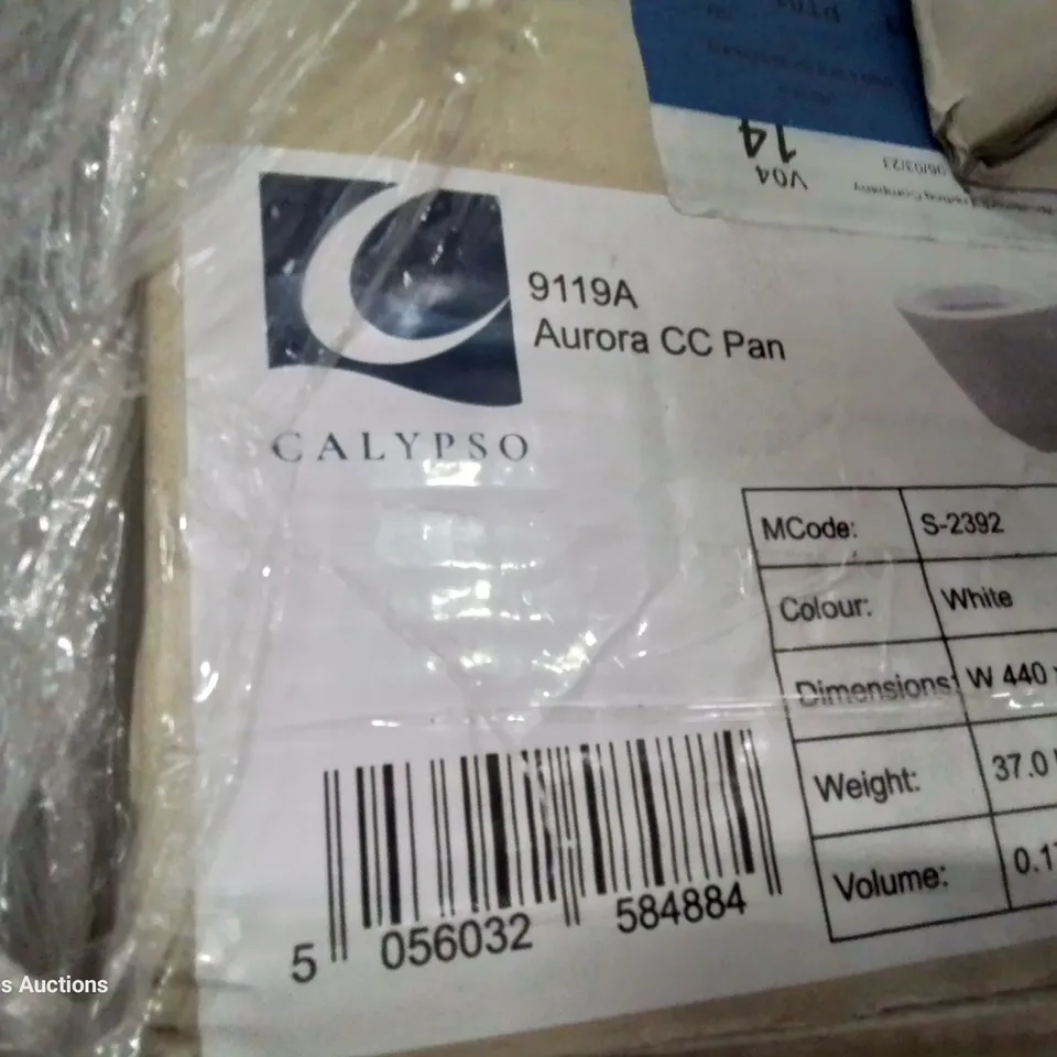 PALLET  CONTAINING APPROXIMATELY 10 TULSACERAMIC BASINS, AURORA CC WC PAN & OAKLAND SR CERAMIC BASIN