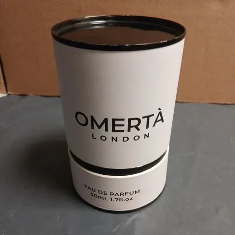 BOXED OMERTA LONDON EAU DE PARFUM 50ML