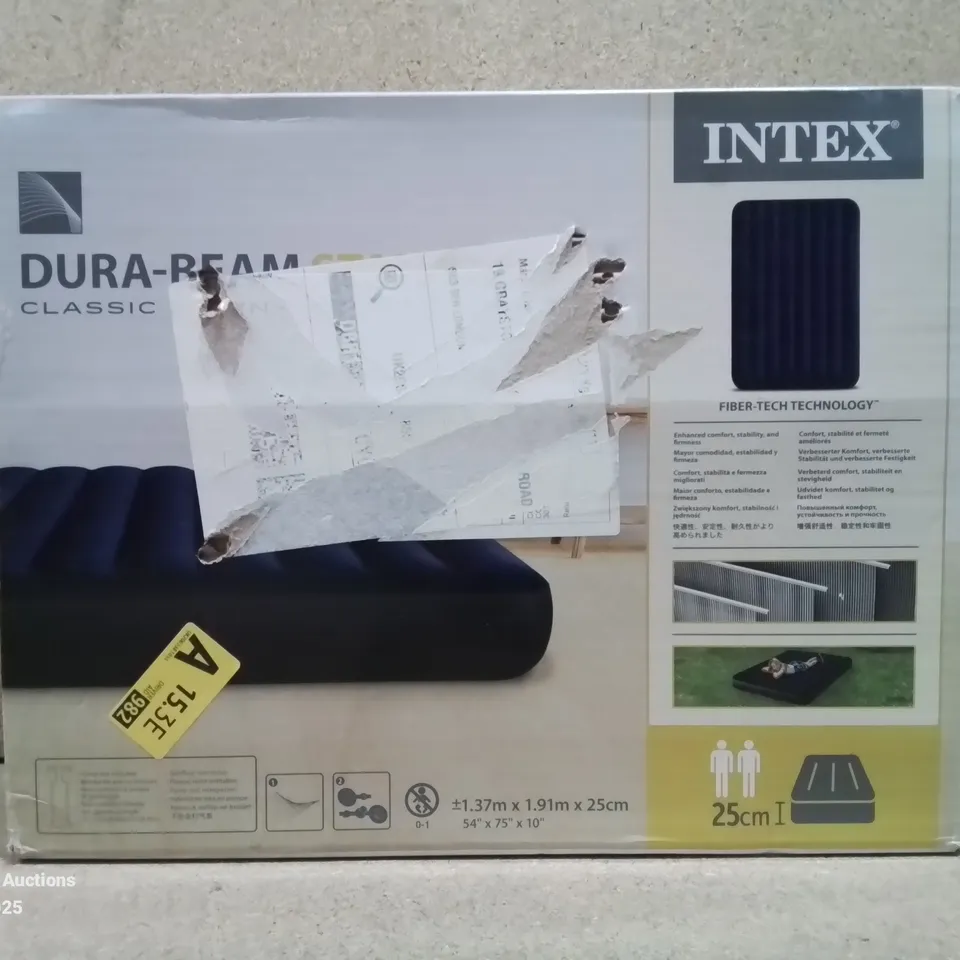 BOXED DURA DREAM CLASSIC DOWNY AIR MATRESS