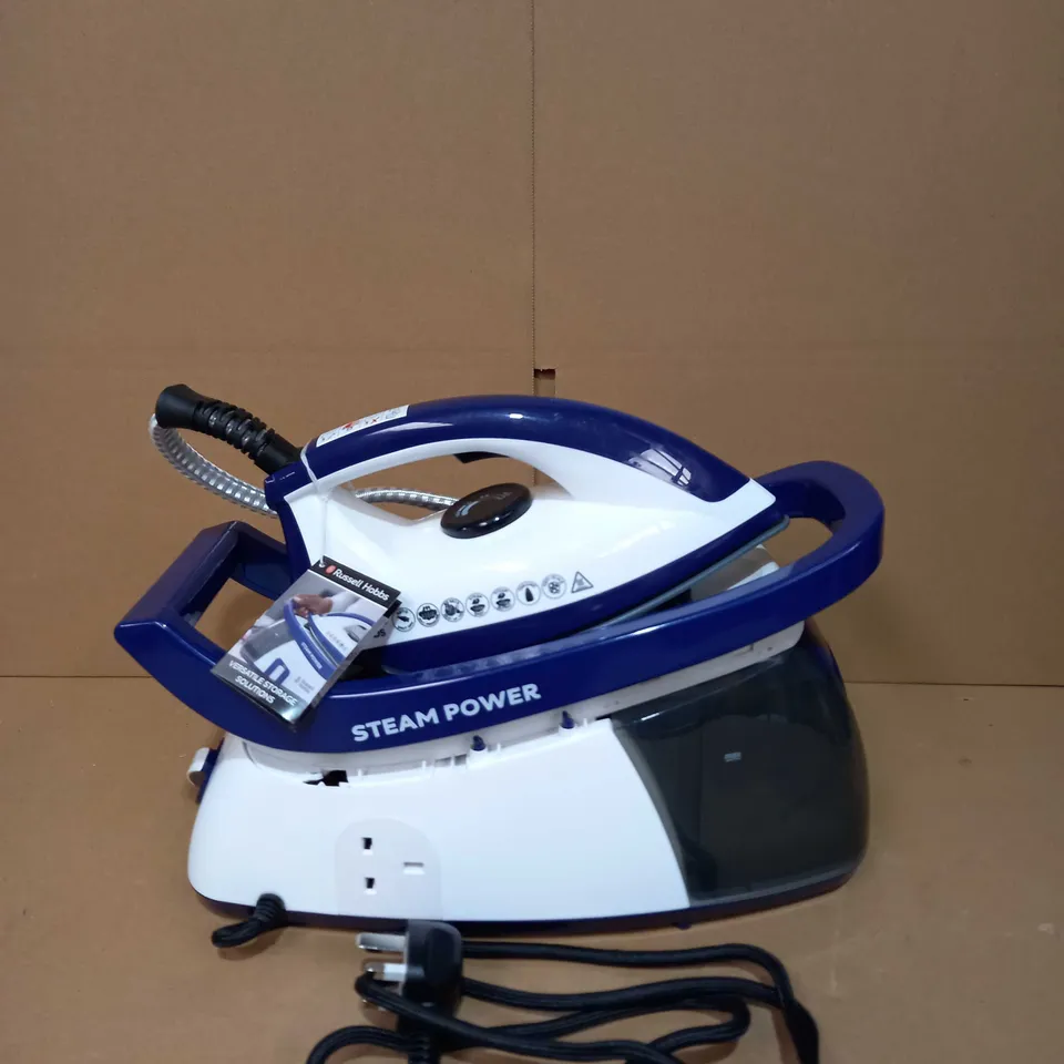 RUSSELL HOBBS STEAM GENERATOR IRON - PURPLE/WHITE