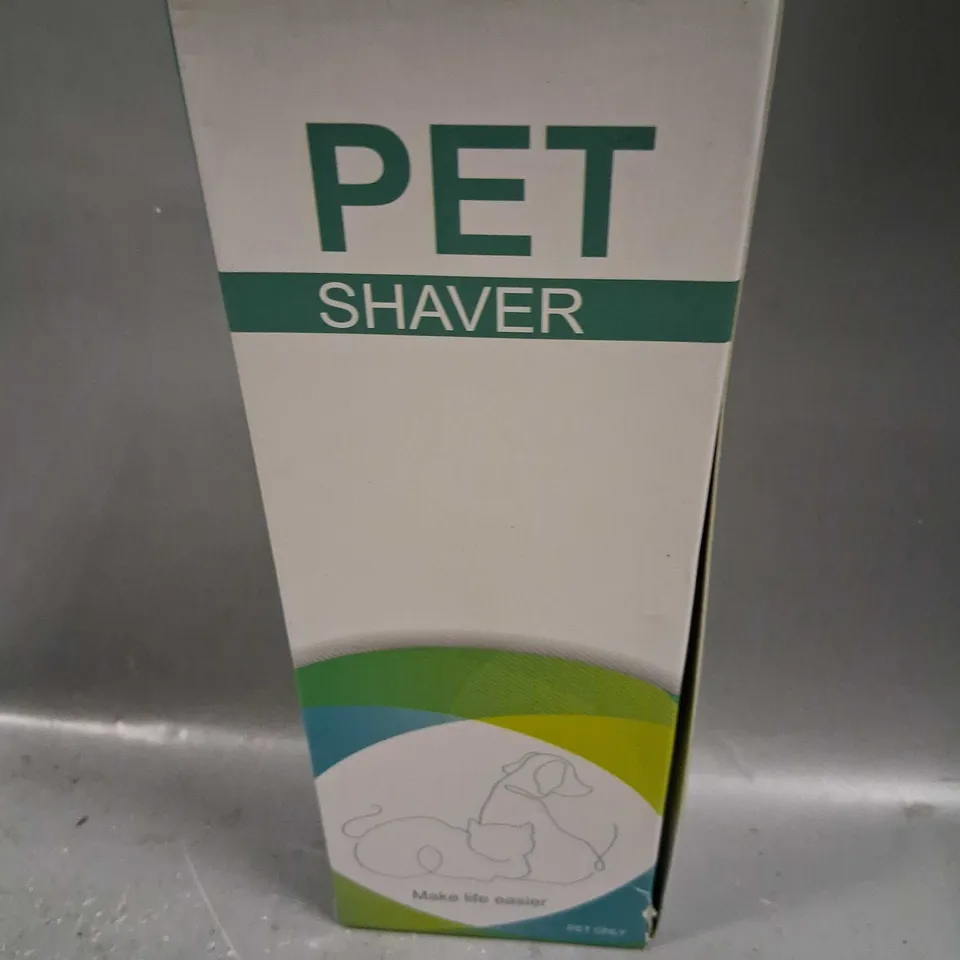 NINE BOXED PET SHAVERS