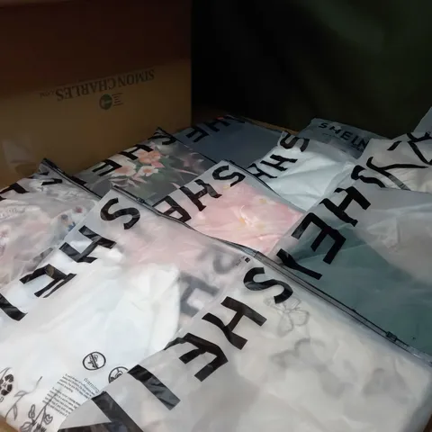 LOT OF APPROX 15 ASSORTED BAGGED SHEIN PRODUCTS
