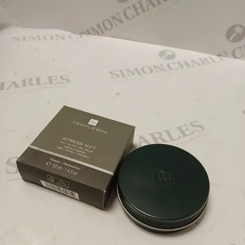 TEMPLE SPA STRESS NOT BALM BNIB