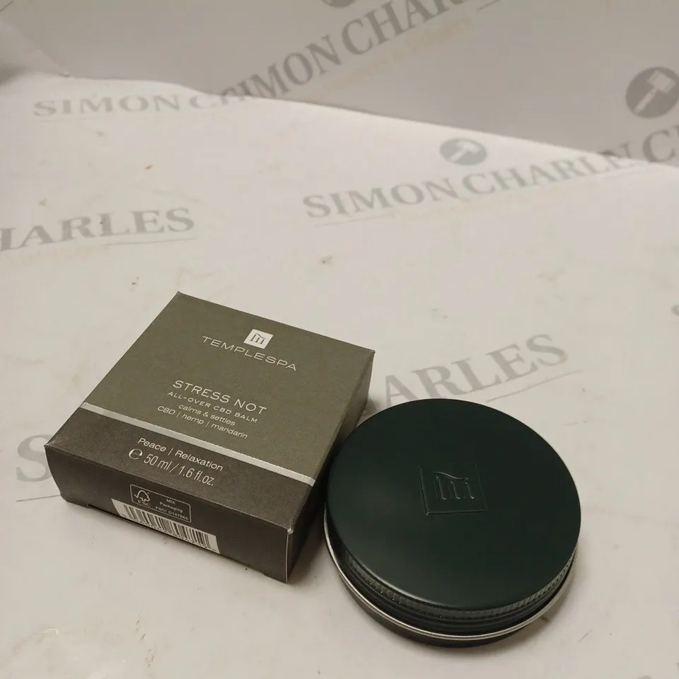 TEMPLE SPA STRESS NOT BALM BNIB