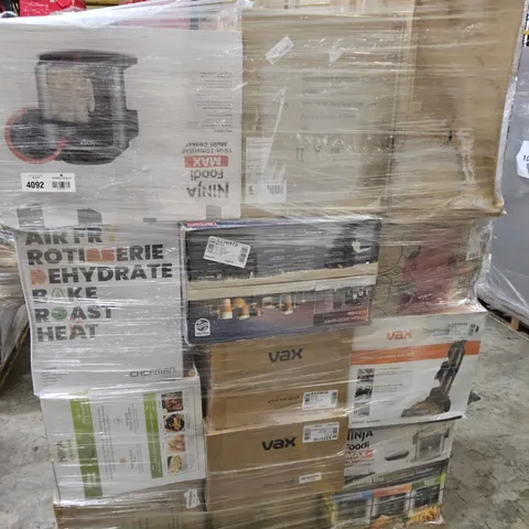 PALLET OF APPROXIMATELY 25 UNPROCESSED RAW RETURN HOUSEHOLD AND ELECTRICAL GOODS TO INCLUDE;